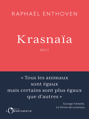 cover image of Krasnaïa